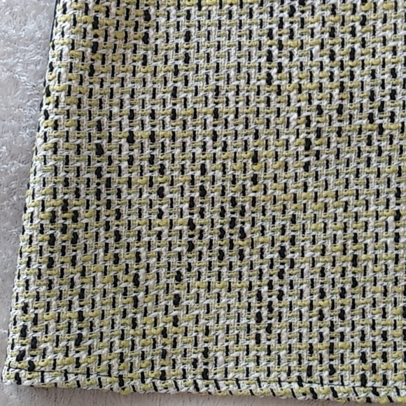 Banana Republic Yellow and Black Tweed Top - Picture 6 of 9